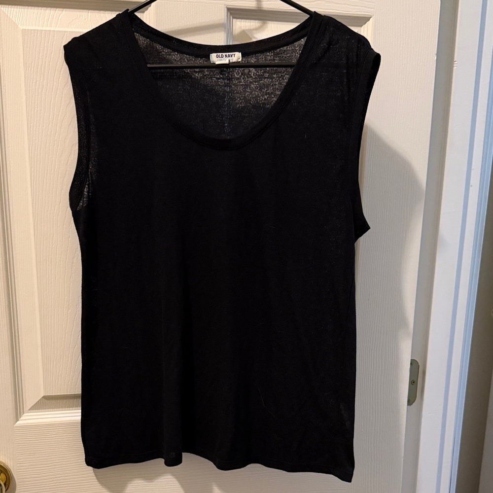 Old Navy Classic Black Tank Top